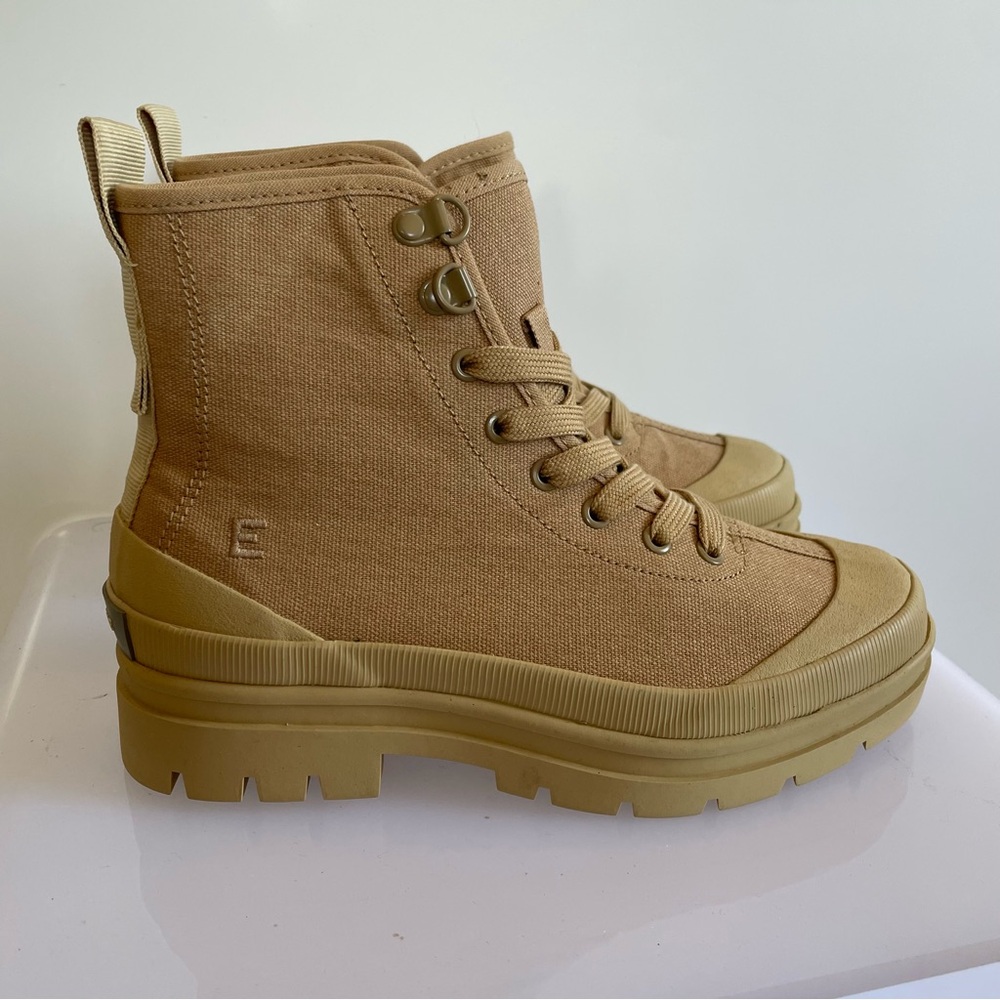 Everlane Canvas Utility Boots Unworn NWOT